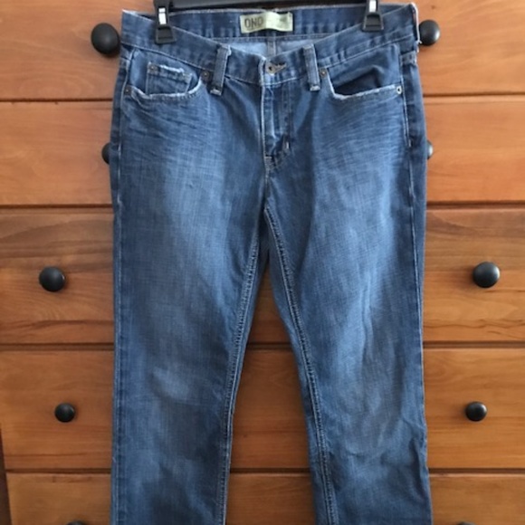 Old Navy Denim - OLD NAVY DENIM Low Waist Straight Leg Jeans